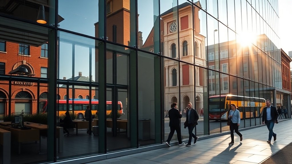 Commercial Glazing Langford Village