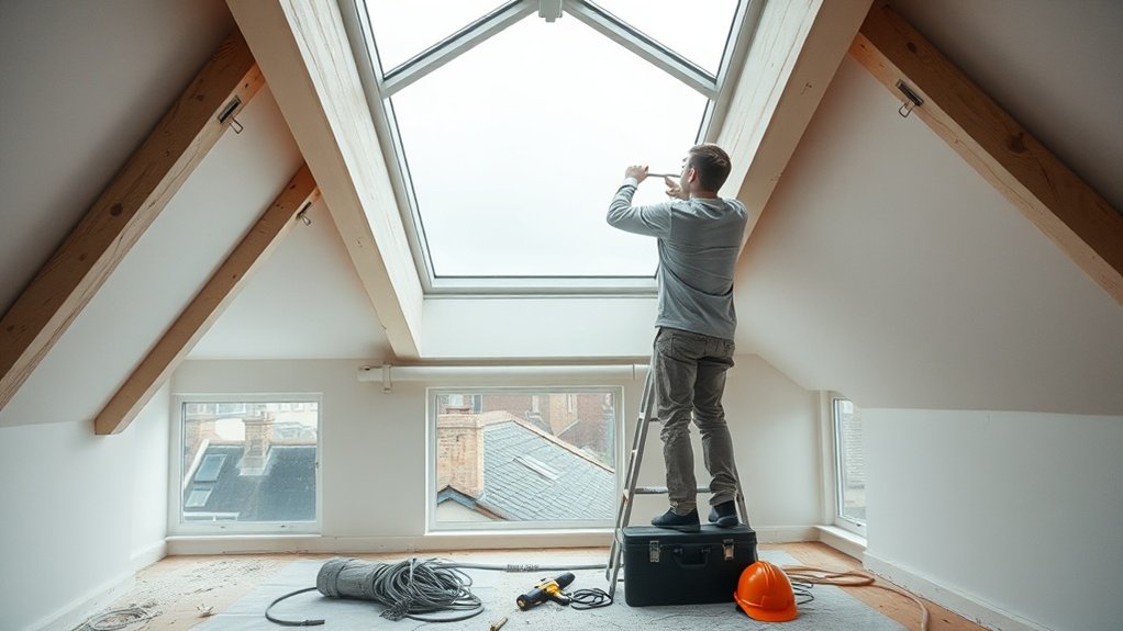 Electric Skylight Installation Bicester