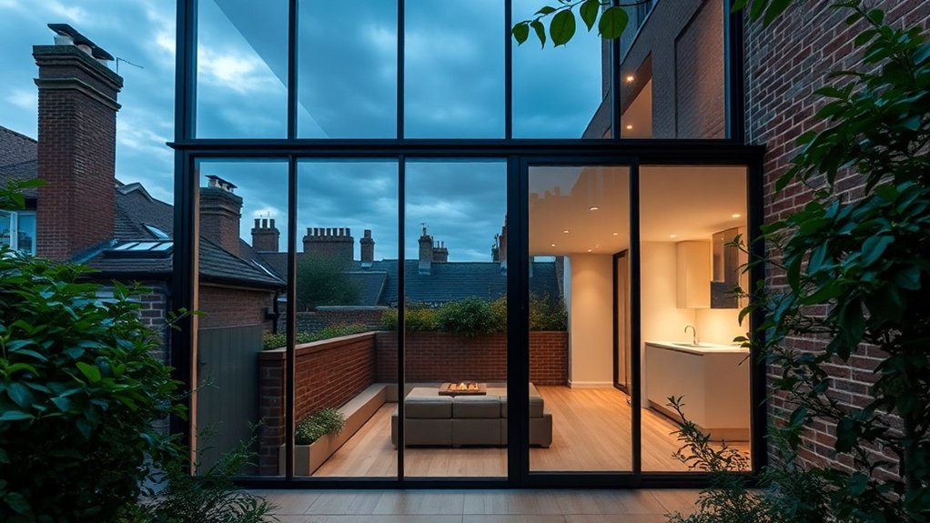 Glass Extension Walls Bicester