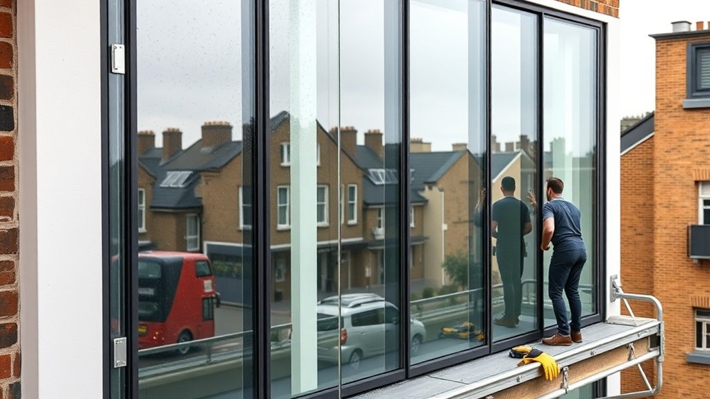 Polycarbonate to Glass Conversion Bicester