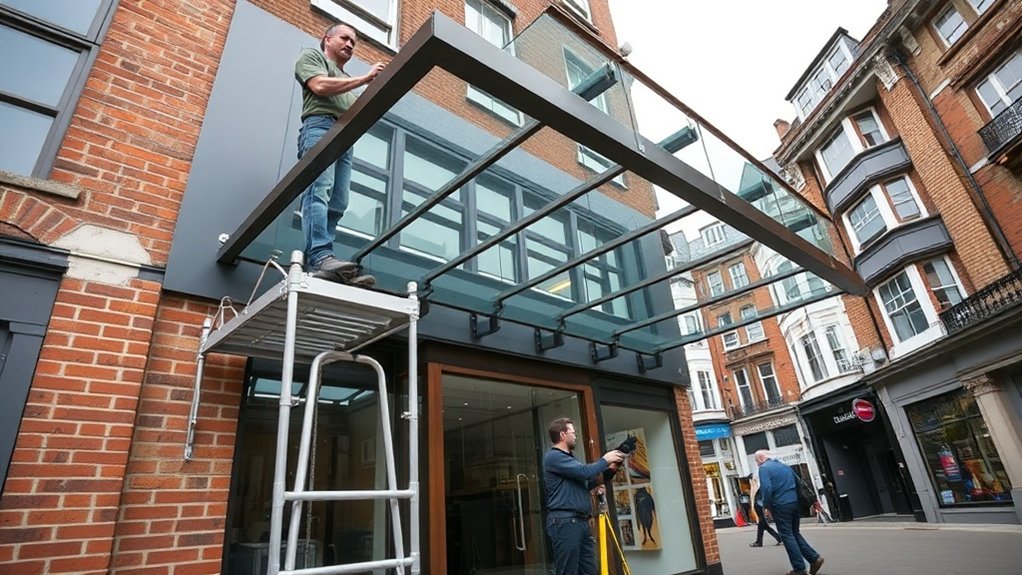 Shopfront Canopy Bicester